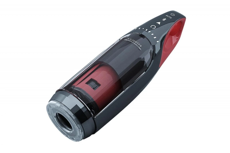 Мега мастурбатор "Ailighter the King" с поступательными движениями и ротацией 