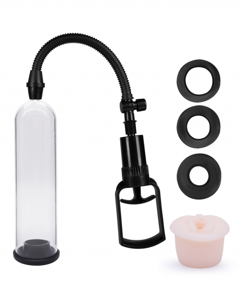 Вакуумная помпа + 4 сменных уплотнителя "Discovery Rider" 