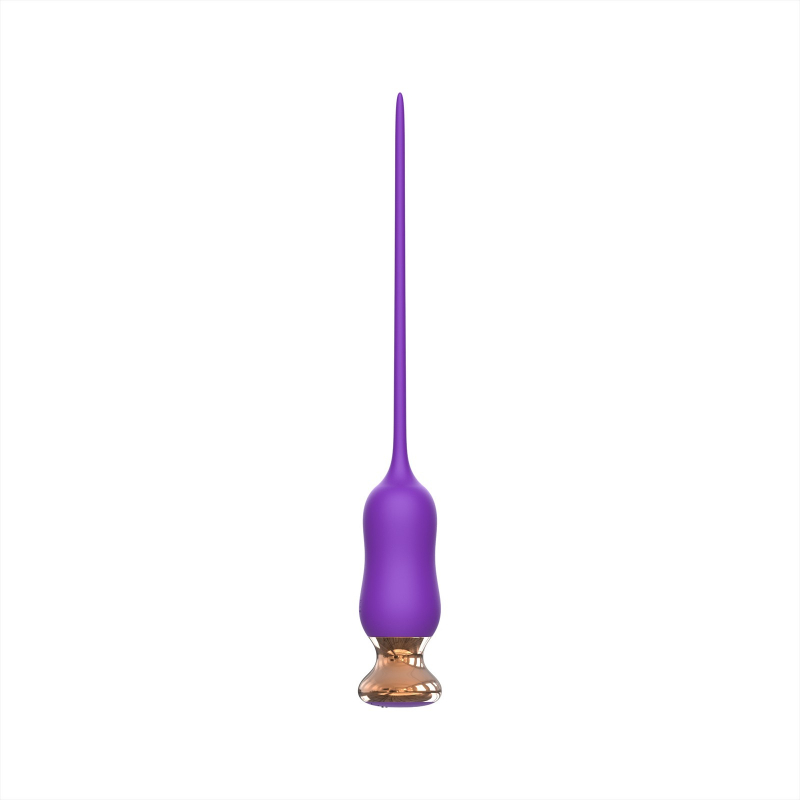 Зонд уретральный с вибрацией "I-Moon Nipple" фиолетовый 